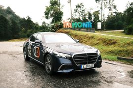 Die neue S-Klasse auf Tour in Südamerika.